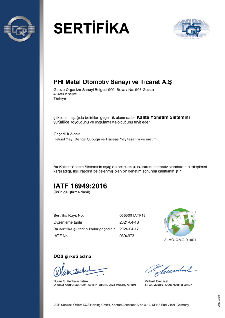 IATF 16949:2016