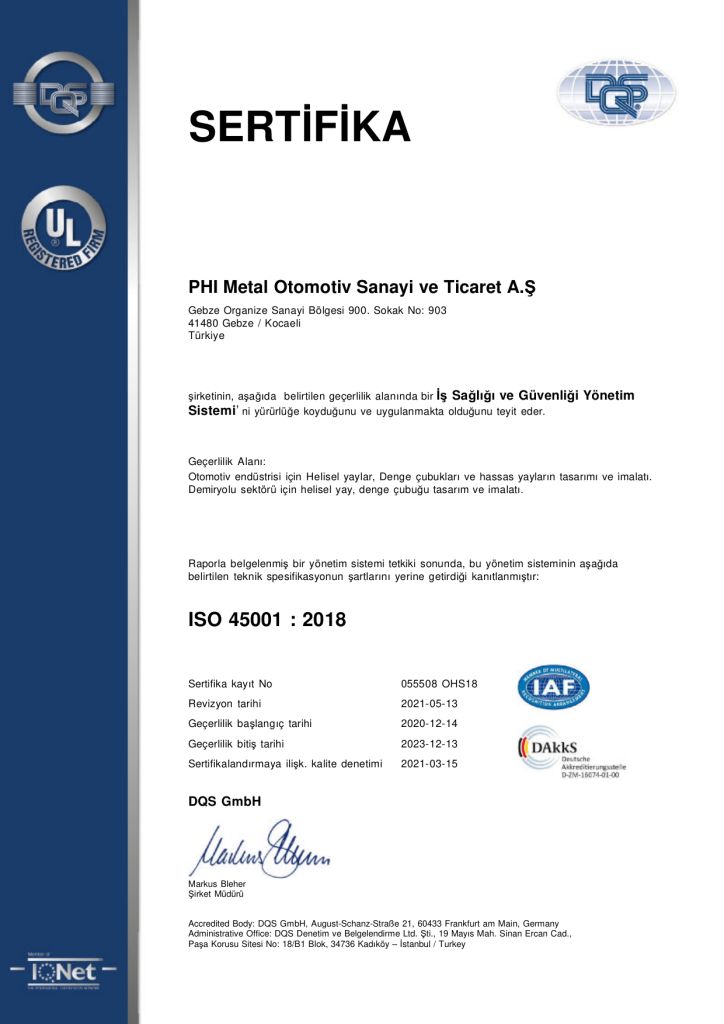 ISO 45001:2018